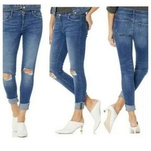 DL1961 | Florence Instasculpt Crop | Harbor